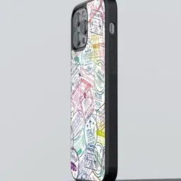 macmeriseImmigration Stamps Classic Design iPhone 13 Pro Max Back Case-image-83