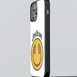 macmerise White Printed Jim Beam iPhone 13 Pro Max Back Case-16