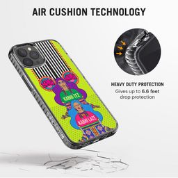 DailyObjects Green & Purple Printed Tezy Lazy iPhone 12 Pro Max Phone Case image 4