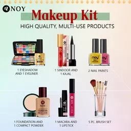 NOY 15Pcs Smudgeproof Professional Blend Makeup Combo - Combo No. 584 image 4