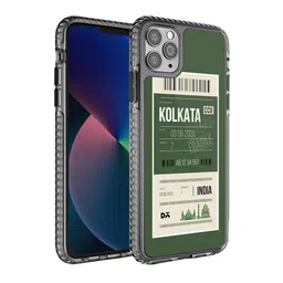 DailyObjects Green & White Printed Kolkata City Tag iPhone 11 Pro Phone Case-10