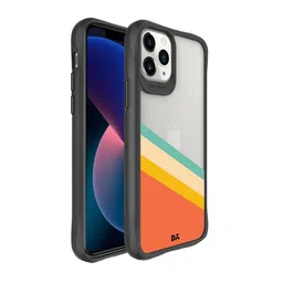 DailyObjects Orange & Grey Tropical Angles Printed iPhone 11 Pro Phone Case-28