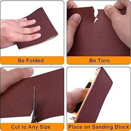 generic SKY CRAFT® Sand Paper to Remove Rust (5 FEET) image 4