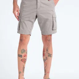 Flying Machine Men Cargo Shorts-image-82