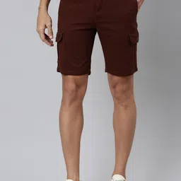 Chennis Men Slim Fit Cotton Cargo Shorts-picture-19