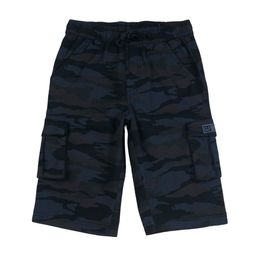 Gini and Jony Boys Camouflage Printed Cotton Cargo Shorts-image-17