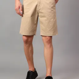 Cantabil Men Conversational Printed Chino Shorts-image-62