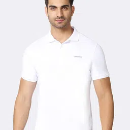 Van Heusen Men Short Sleeves Polo Collar Sports T-shirt-image-10