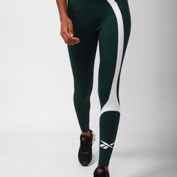 Reebok Women Fitness Wor Big Logo Colourblocked Speedwick Tights-image-6