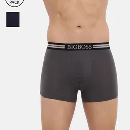 Dollar Bigboss Men Pack of 2 Shuffle Intellisoft Cotton Modal Trunk MJTR-15-DYNAMO-PO2-CO3-picture-58