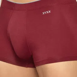 XYXX Men Solid Pack Of 2 Uno IntelliSoft Micro Modal Trunk image 5