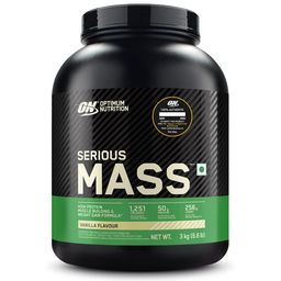 ON (Optimum Nutrition) Serious Mass,  6.6 lb  Vanilla -15