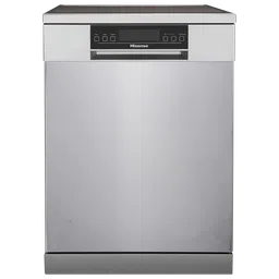 Hisense 15 Place Settings Free Standing Dishwasher with Silent Operation (Stainless Steel)-image-48