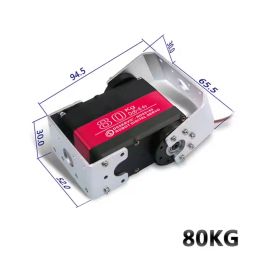 DSServo RDS5180 80KG Metal Gear Digital Servo High Torque Dual Shaft RC Servo 180°, 270° (Optional) Degree Rotation Stainless Steel Gear Servo With U Mount Bracket For RC Car & DIY RobotDSServo RDS5180 80KG Metal Gear Digital Servo High Torque Dual Shaft RC Servo 180°, 270° (Optional) Degree Rotation Stainless Steel Gear Servo With U Mount Bracket For RC Car & DIY Robot image 5