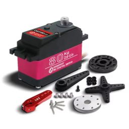 DSServo DS5180 80KG Waterproof Servo High Torque Metal Gear Digital Servo With 180°270° (Optional) Degree Rotation 18T Digital Servo For Redcat HPI 1/5 RC Car RobotDSServo DS5180 80KG Waterproof Servo High Torque Metal Gear Digital Servo With 180°270° (Optional) Degree Rotation 18T Digital Servo For Redcat HPI 1/5 RC Car Robot-24