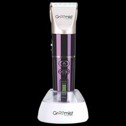 Groomiist Platinum Series Rechargeable Corded & Cordless Dry Trimmer for Hair Clipping, Beard & Moustache with 4 Length Settings for Men (270min Runtime, Charging Dock, Purple & Ivory)-21