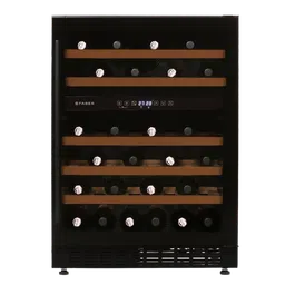 FABER 145 Litres 46 Bottles Wine Cooler (Dual Zone, FWC JCF 145S, Black)-image-13