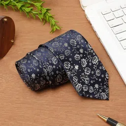 Cantabil Men Woven Design Broad Tie-image-51