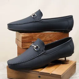 HERE&NOW Men Round Toe Loafers-image-57