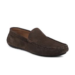 PRIVO by Inc.5 Men Coffee Brown Leather Loafers-image-37