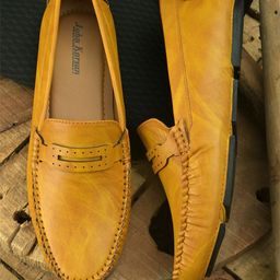 John Karsun Men Tan Brown Loafers-image-71