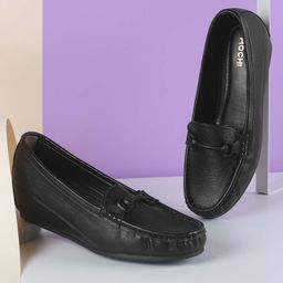 Mochi Women Horsebit Loafers-11