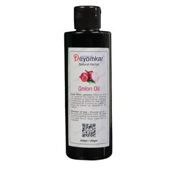 Deyomkar Set of 3 Herbal Onion Oil with Lemon Honey Soap and Charcoal soap image 2