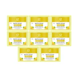 Nuerma Science Set Of 8 Natural Lemon Bath Soap - 125g Each image 1