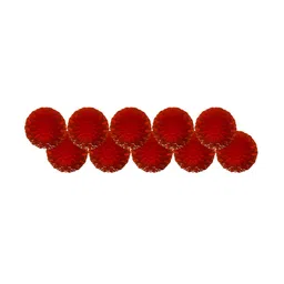 GROOVY Set Of 10 Beetroot Bathing Soap- 100 g Each image 1