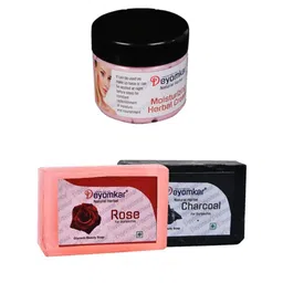 Deyomkar Herbal Cream with Rose & Charcoal Soaps-32