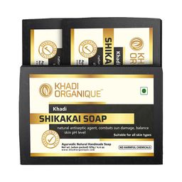 Khadi Organique Pack Of 3 Khadi Shikakai Soaps 375g-55