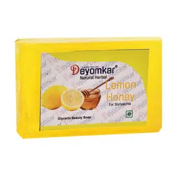 Deyomkar Herbal Charcoal Facewash with Rose Soap & Lemon Honey Soap image 2