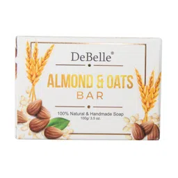 DeBelle Handmade Almond & Oats Natural Soap Bar 100g-11