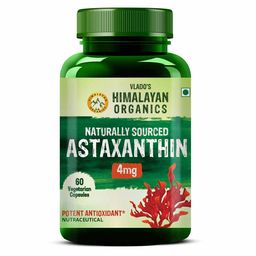 Vlado's Himalayan Organics Naturally Sourced Astaxanthin 4mg,  60 veggie capsule(s) -18