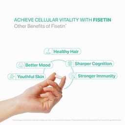 Decode Age Fisetin Strawberry Extract, 30 veggie capsule(s) image 5