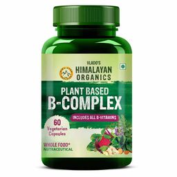 Vlado's Himalayan Organics Plant Based B Complex,  Unflavoured  60 veggie capsule(s) -31