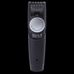 BaByliss E827E Rechargeable Corded & Cordless Wet & Dry Trimmer for Beard & Moustache with 20 Length Settings for Men (60mins Runtime, Grooved Wheel Settings, Silver) image 3