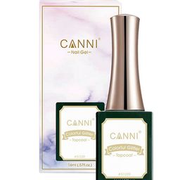 CANNI Colorful Glitter UV & LED Light Nail Gel Polish 16 ml - Topcoat-14