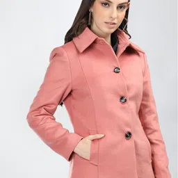 Dlanxa Self Design Single Breasted Woollen Overcoat-picture-43