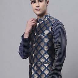 Jompers Ethnic Motif Printed Nehru Jackets-19