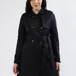 CENTRESTAGE Double-Breasted Trench Coat-image-46