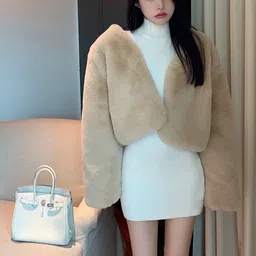 JC Mode Knitted Front Open Sweater image 5