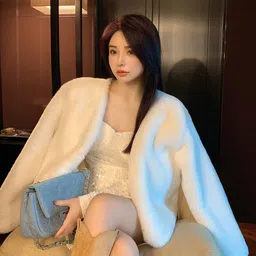 JC Mode Knitted Front Open Overcoat image 5