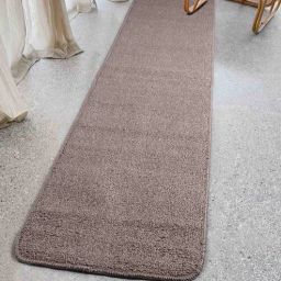 saral home Plain Solid Pattern Polyester 6 x 1 Feet Machine Made Bedside Runner-picture-46