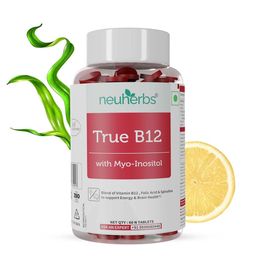 Neuherbs True B12,  60 tablet(s)  Unflavoured -22