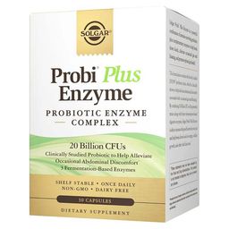 Solgar Probi Plus Enzyme,  30 capsules  Unflavoured -28
