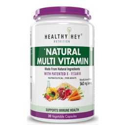 HealthyHey Nutrition Natural Multivitamin, 30 veggie capsule(s) Unflavoured-18