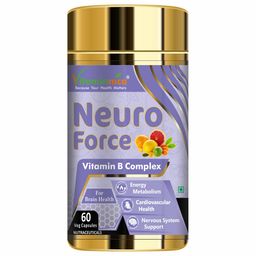 Vitaminnica Neuro Force Vitamin B Complex,  60 veggie capsule(s)  Unflavoured -6