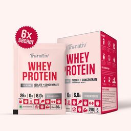 TruNativ Pro Blend Whey Protein, 6 sachets/pack Strawberry-81