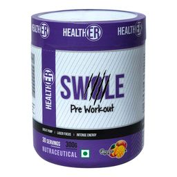 HealthER Swole Pre Workout,  0.66 lb  Mango -image-64